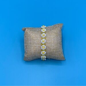 Floral Beaded Bracelet